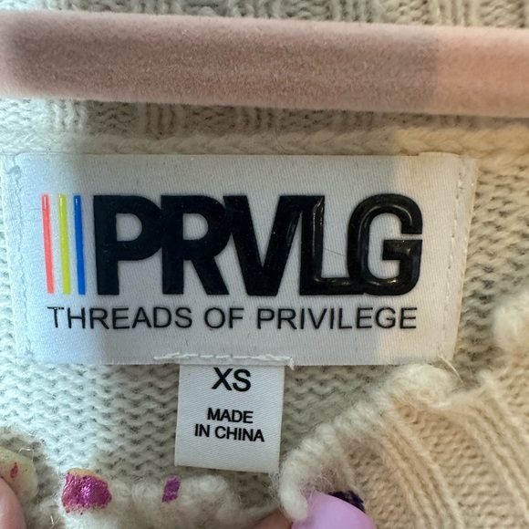 Colorful Splatter Sweater - Picture 2 of 4